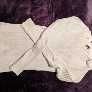 Express Deep V Neck Sweater